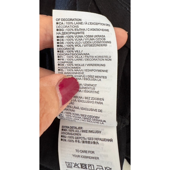 Icebreaker Merino Wool T Shirt Mens Base Layer Outdoor Hiking Activewear XL - Picture 9 of 10